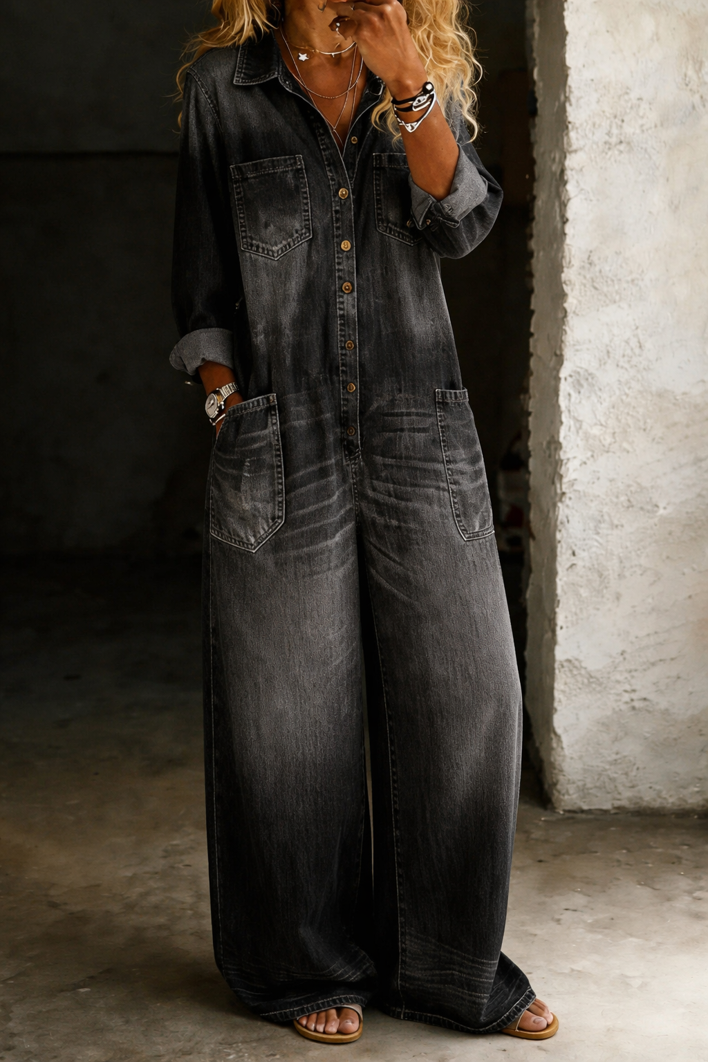 Lena | Mono denim comodo e casual