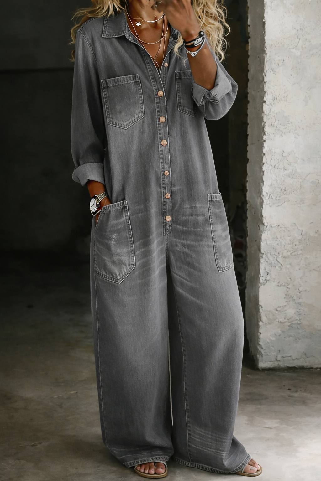 Lena | Mono denim comodo e casual