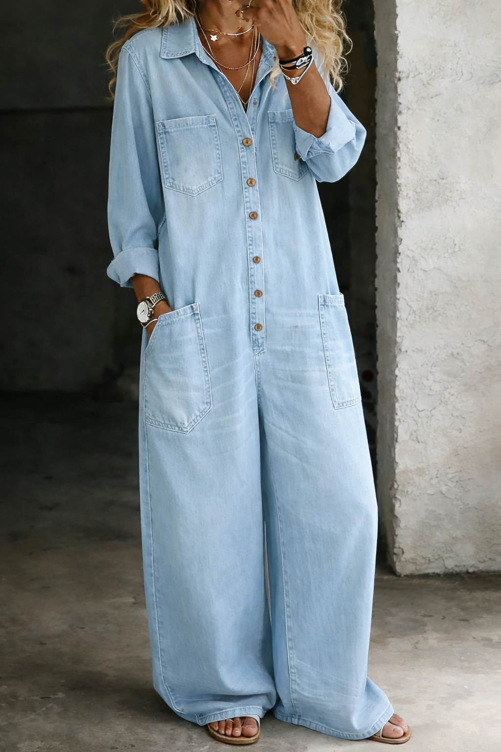 Lena | Mono denim comodo e casual