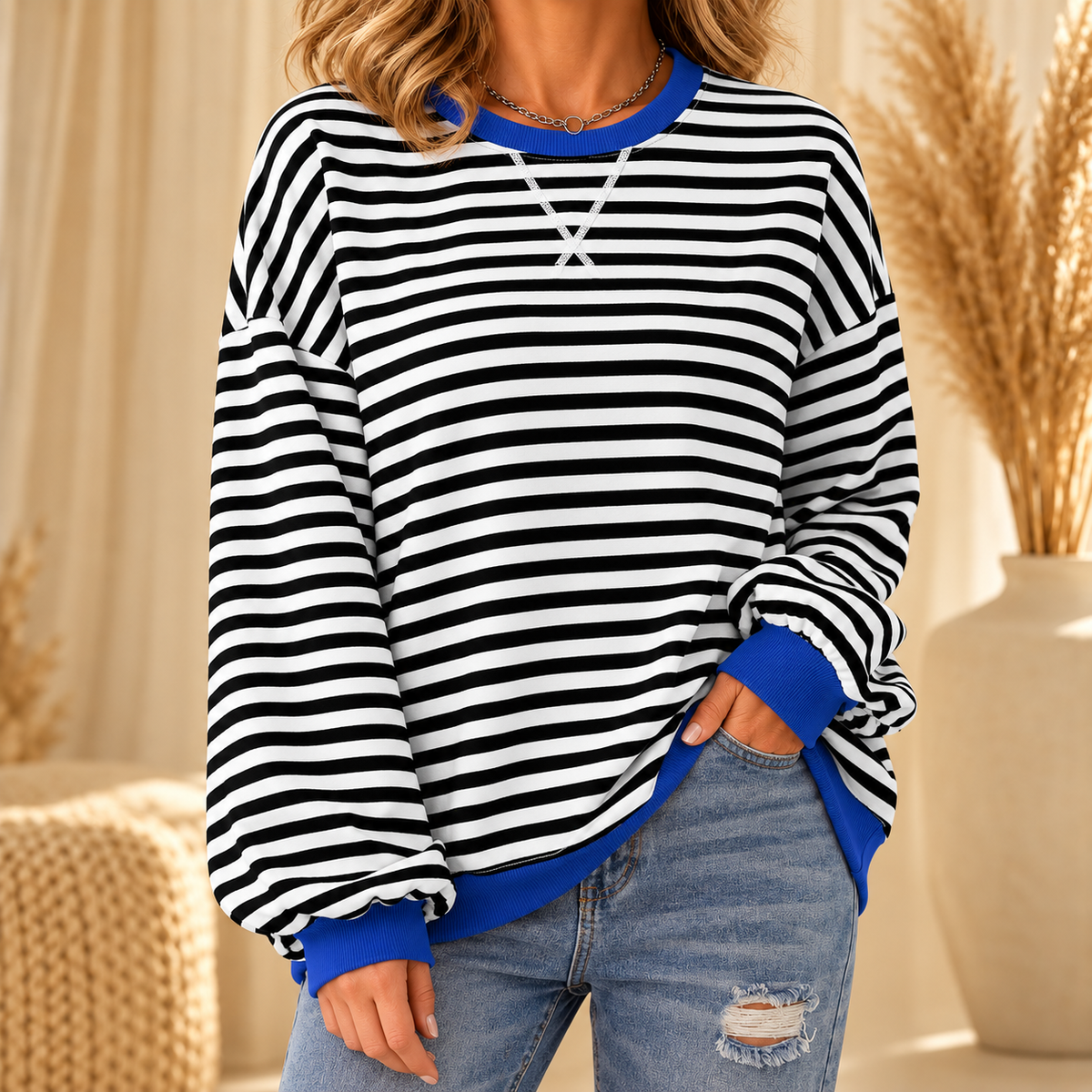 Lesley | La Felpa a Righe