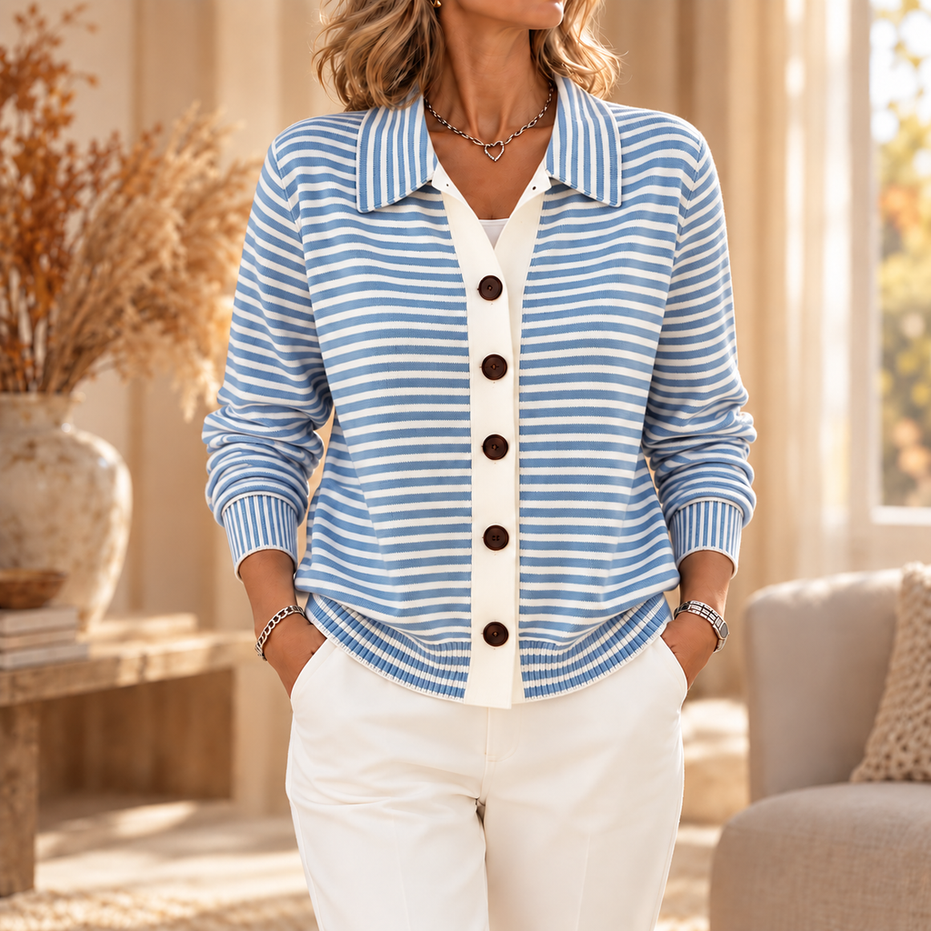 Lesley | Il Cardigan Striato