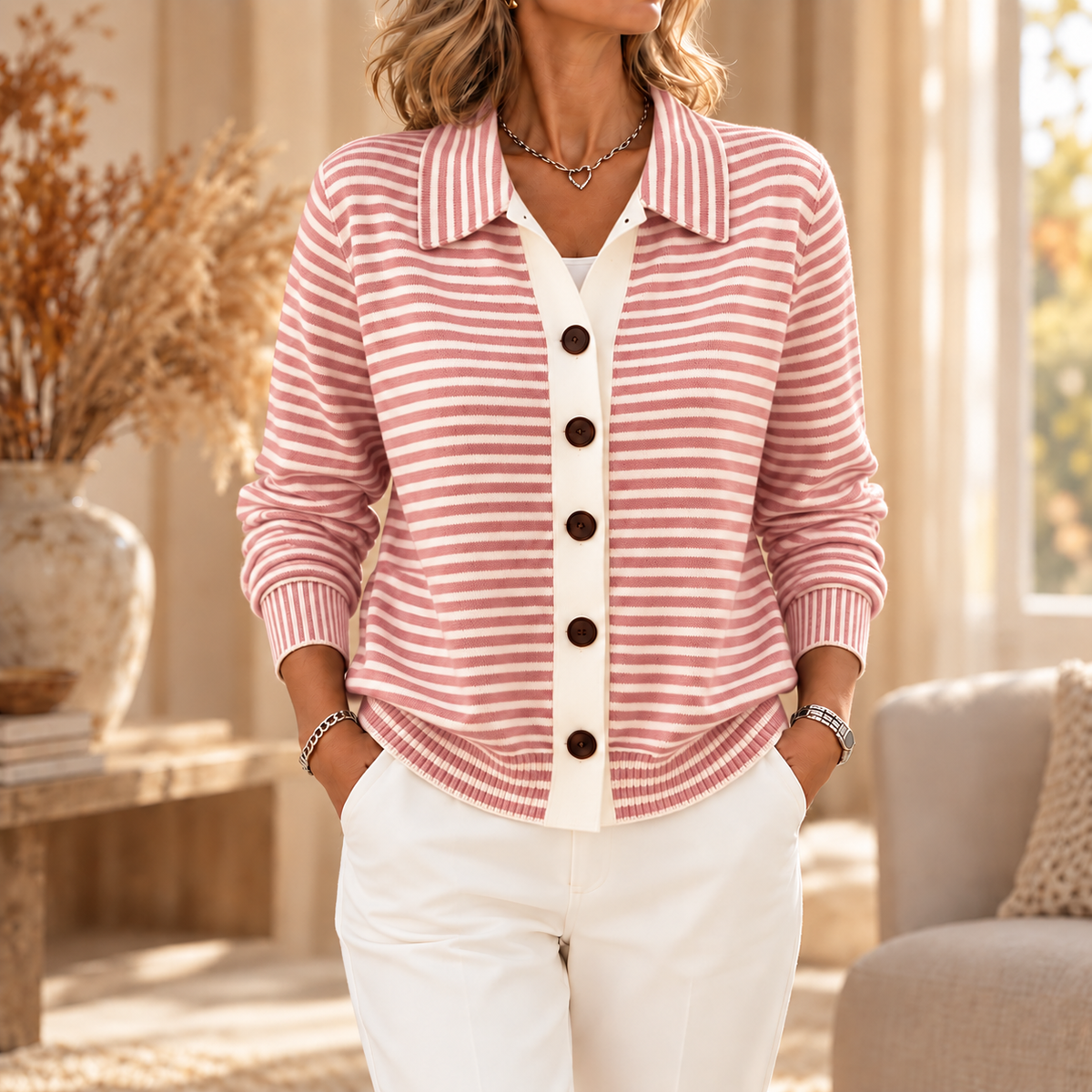 Lesley | Il Cardigan Striato