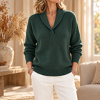 Clarissa | Il Maglione Forgiving-Fit a V