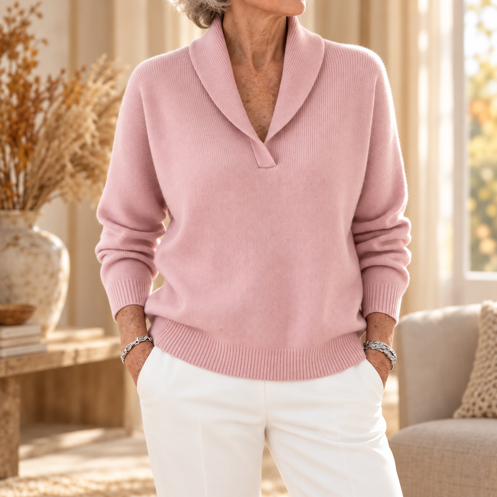 Clarissa | Il Maglione Forgiving-Fit a V
