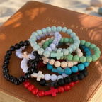 Bracciale con Pietre Preziose a Croce