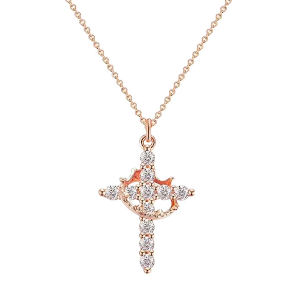 Collana Elora Croce e Corona