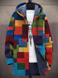 Carlotta | Cardigan con Cappuccio Multicolore