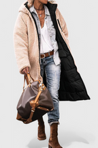 Meredith | Cappotto lungo con cappuccio accogliente