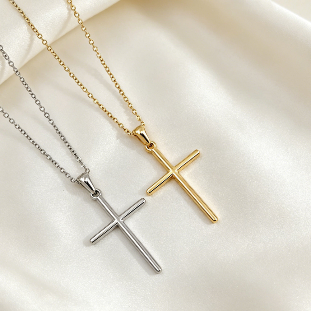 Collana Classica Elora con Croce
