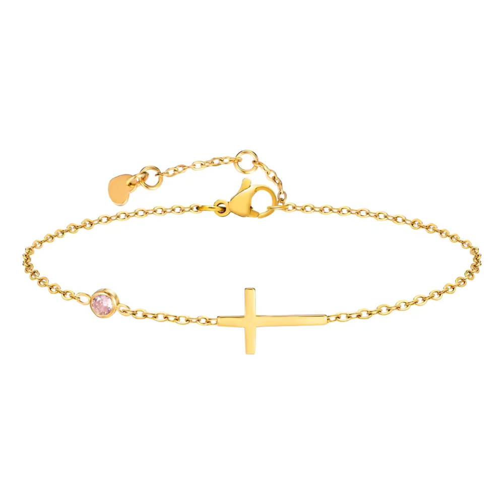 Bracciale in Gemma a Croce Curativa