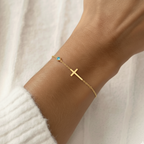 Bracciale in Gemma a Croce Curativa