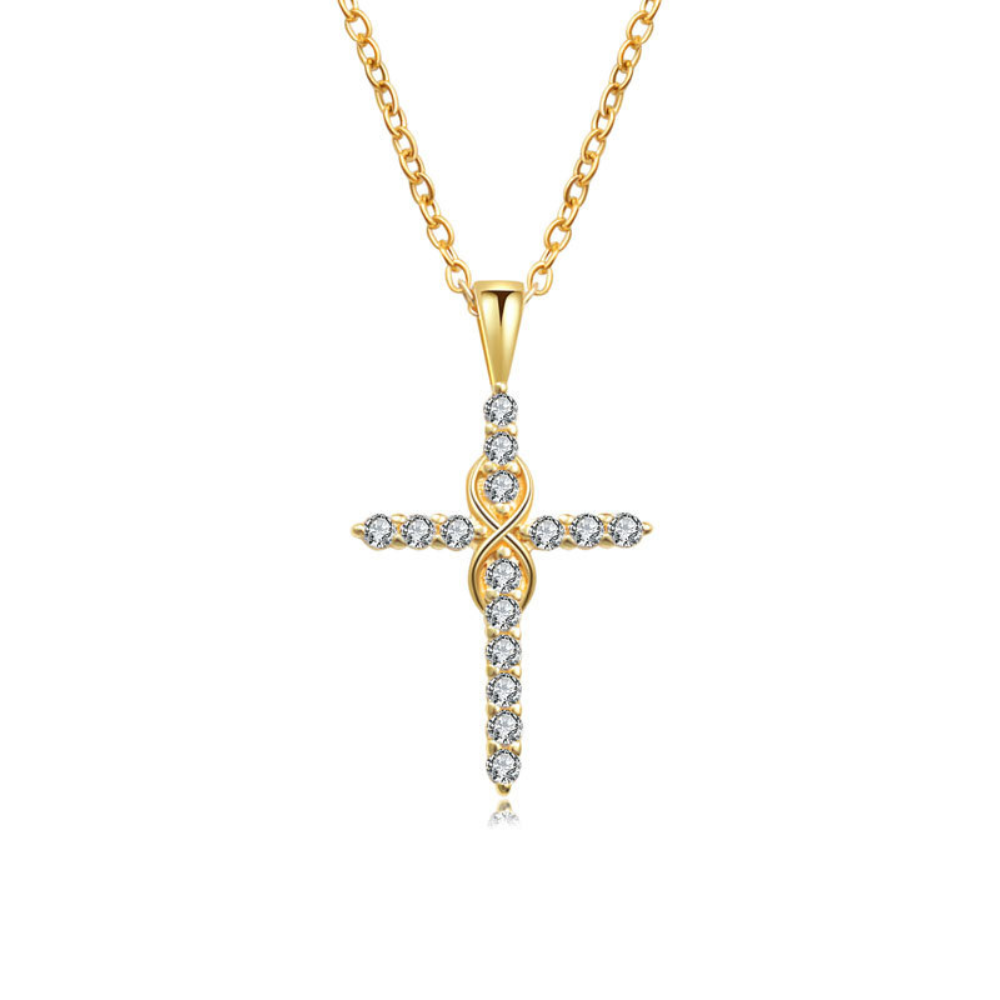 Collana Croce Infinita Elora