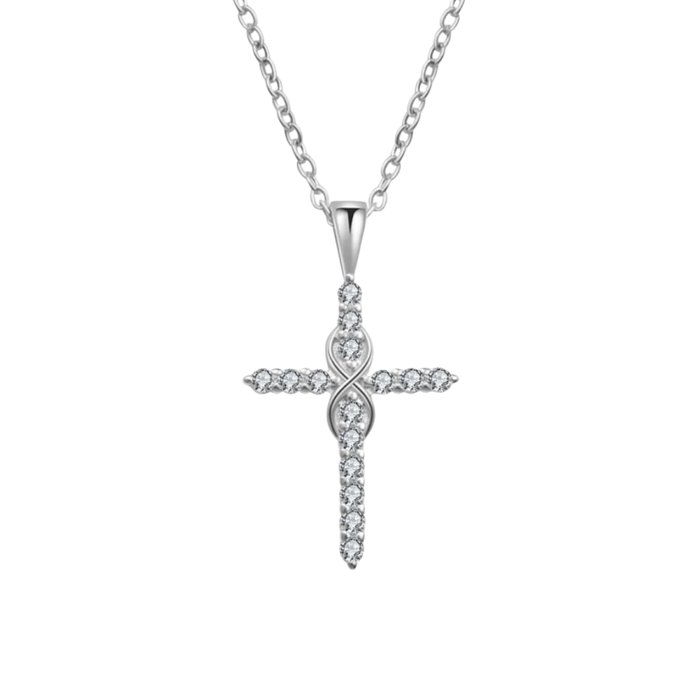 Collana Croce Infinita Elora