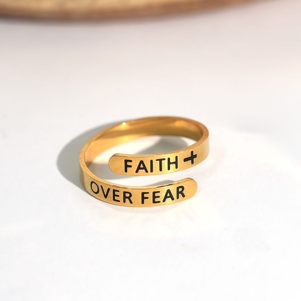 Anello Fede Oltre Paura