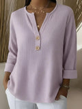 Lucinda™ | Camicia Henley con bottoni