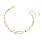 Bracciale con Perline a Croce Guaritrice