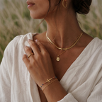 Bracciale con Perline a Croce Guaritrice