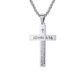 Collana con Croce Giovanni 3:16
