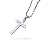 Collana con Croce Giovanni 3:16