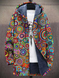 Roberta | Cardigan con Cappuccio Arcobaleno