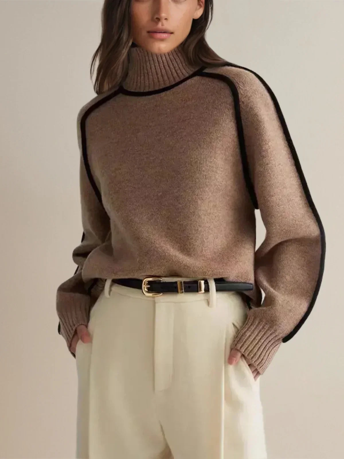 Deirdre | Il Maglione con Collo Alto