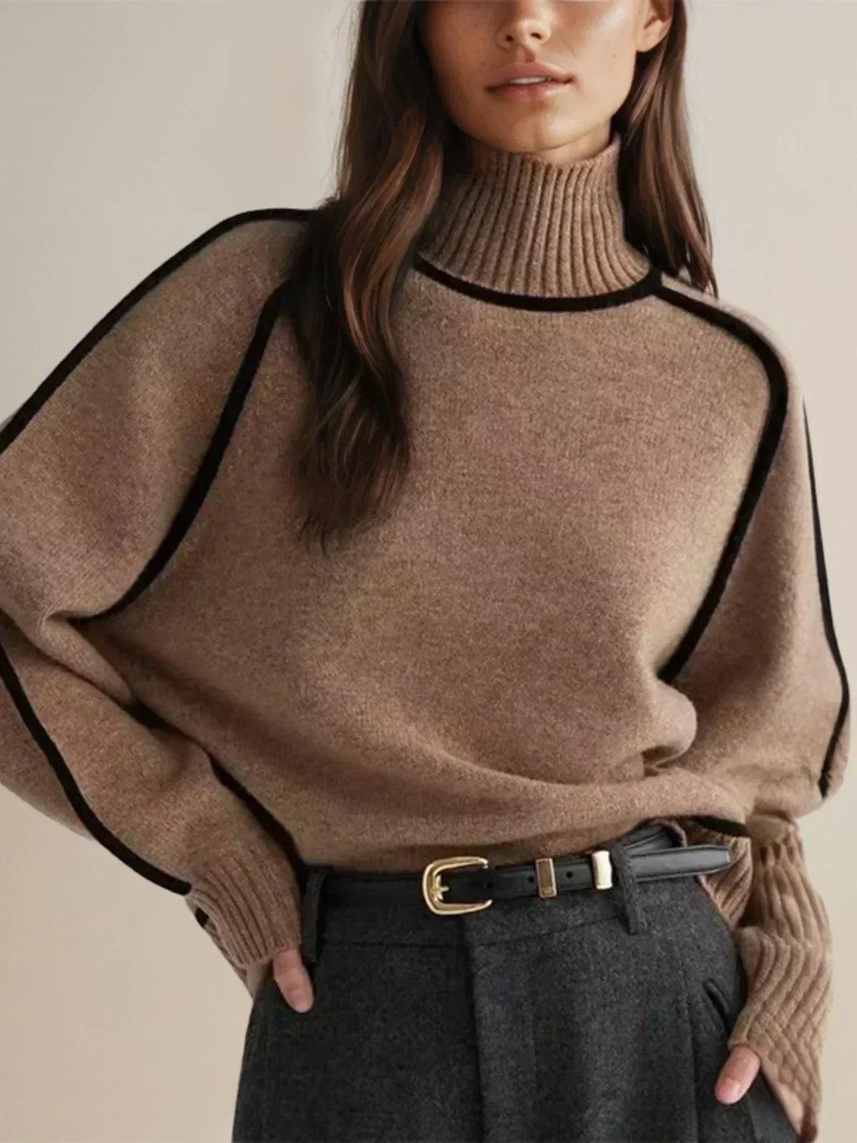 Deirdre | Il Maglione con Collo Alto