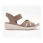 Sandali Wedge in Maglia con Paillettes – Allungati nell'Estate
