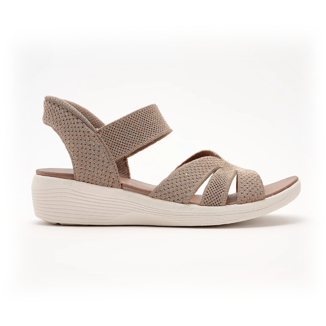 Sandali Wedge in Maglia con Paillettes – Allungati nell'Estate