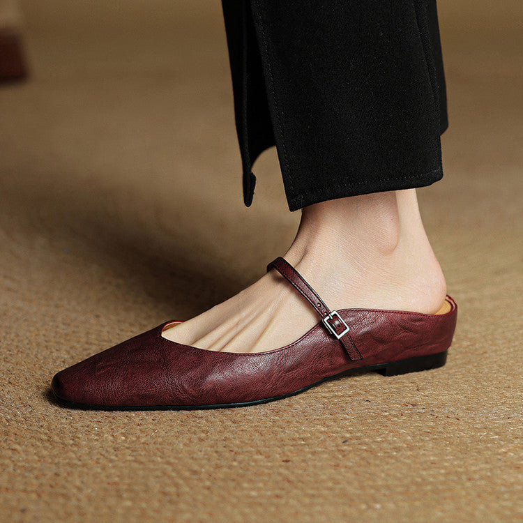 Renata | Mule in Vera Pelle