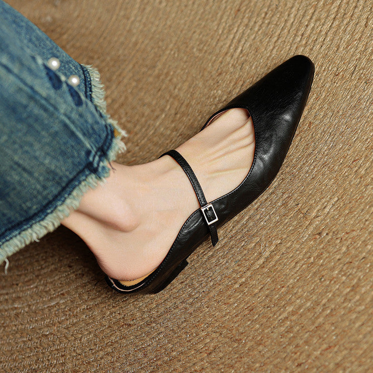 Renata | Mule in Vera Pelle