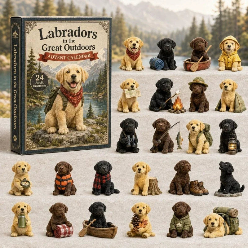 Calendario dell'Avvento in Scatola Cieca Labrador Mountain Forest 2026