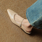 Renata | Mule in Vera Pelle