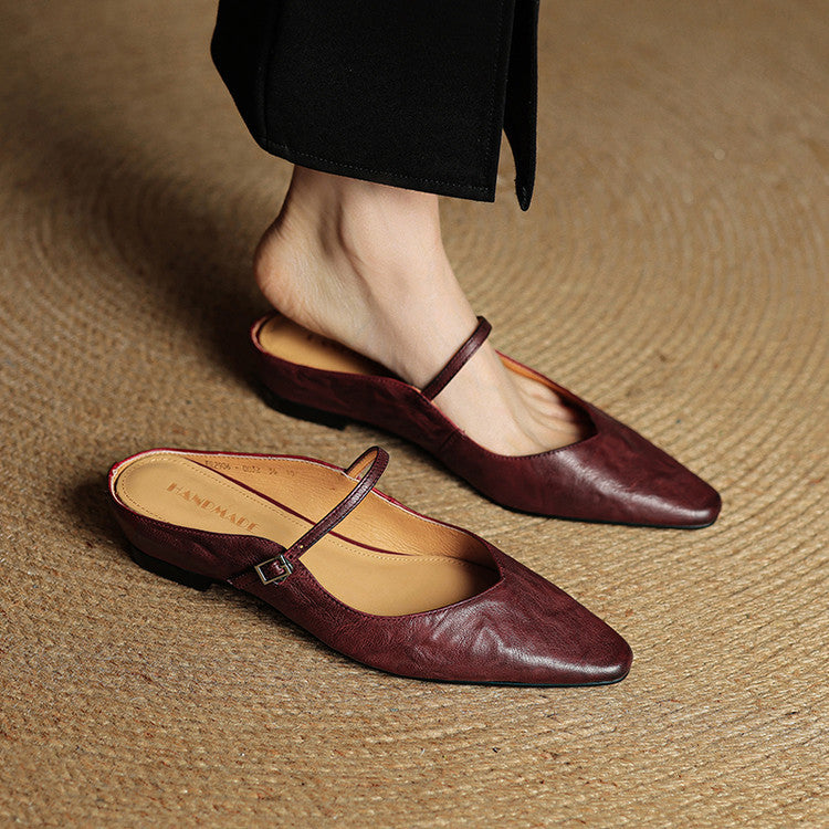 Renata | Mule in Vera Pelle