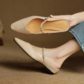 Renata | Mule in Vera Pelle