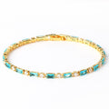 Bracciale Dazzling Gold Turquoise
