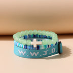 Collezione di 3 Bracciali Accatastati