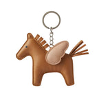 CHARME DI CAVALLO ALATO IN PELLE