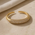 Anello Impilabile Pavé Marquise