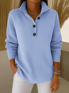 Firenze™ | Polo in jersey con collo a V