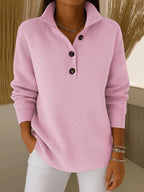Firenze™ | Polo in jersey con collo a V