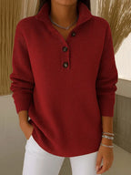 Firenze™ | Polo in jersey con collo a V