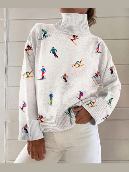Ava - Maglione elegante a collo alto
