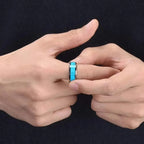 Anello Elegante Turchese
