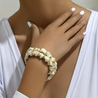Bracciale Elegante in Turchese e Oro