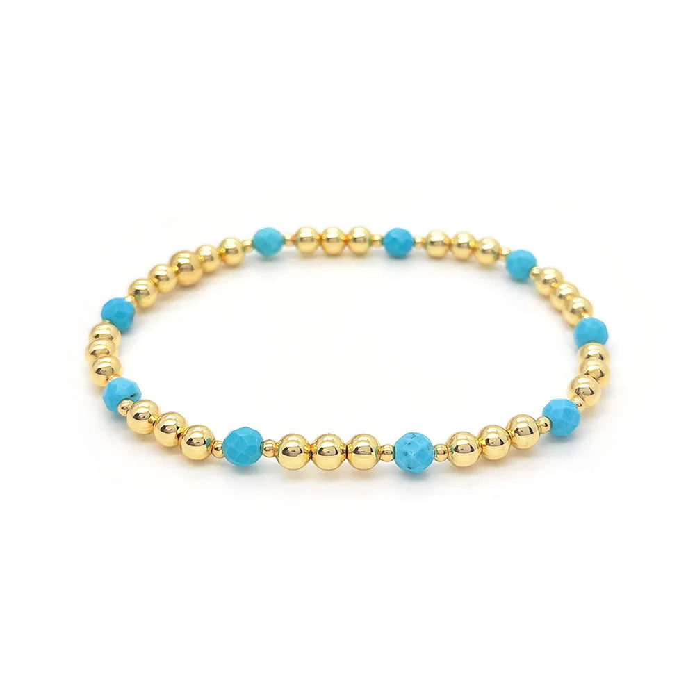 Bracciale con Charm Turchese Bold