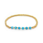 Bracciale con Charm Turchese Bold