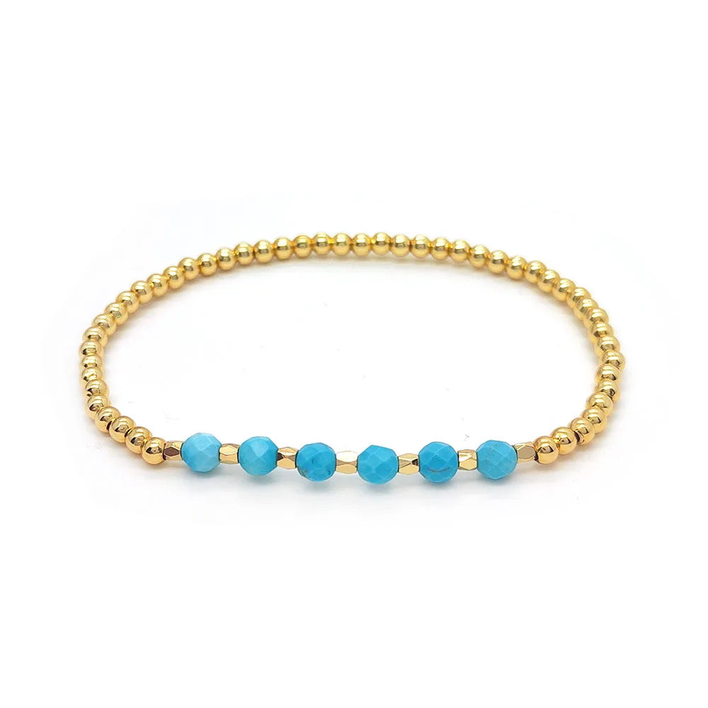 Bracciale con Charm Turchese Bold