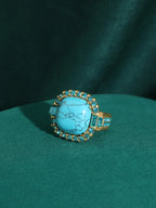 Anello Turchese Ipnotico