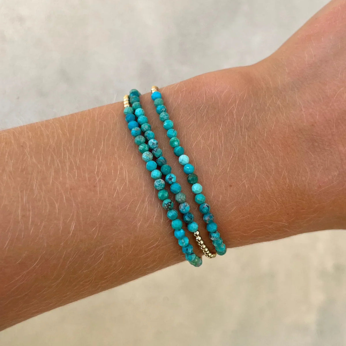 Bracciale con perline Turchesi Heritage