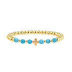 Bracciale con Charm Turchese Bold